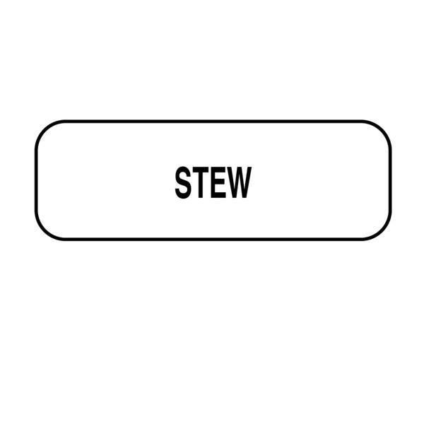 Stew Label 1/2